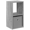 vidaXL Nachttisch Graues Sonoma 25,5 x 22 x 49,5 cm Holzwerkstoff