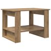 vidaXL Couchtisch Artisan-Eiche 72 x 50 x 50 cm Holzwerkstoff