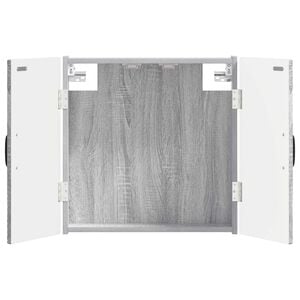 vidaXL Dartboard Schrank HOORN Sonoma-Grau 52,5 x 10,5 x 53,5 cm