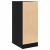 vidaXL Apothekerschrank Schwarze Eiche 30 x 41 x 77,5 cm Holzwerkstoff