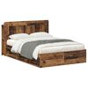 vidaXL Bettgestell mit Stauraum Altholz 135 x 190 cm Holzwerkstoff