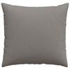 vidaXL Sofakissen 2 pcs Taupe 45 x 45 cm Stoff