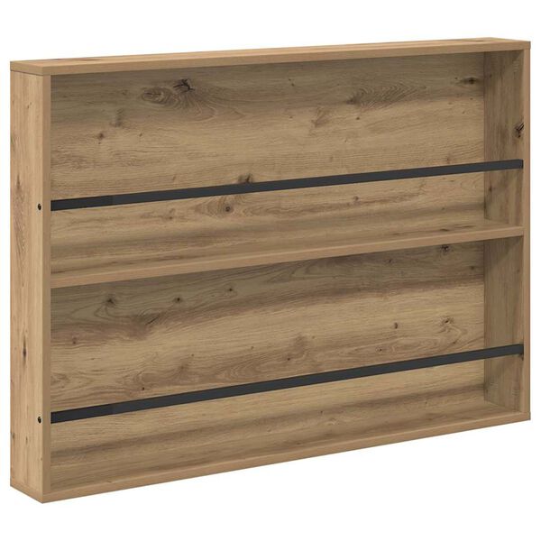 vidaXL Magazinregal Artisan-Eiche 100 x 12 x 70 cm Holzwerkstoff
