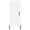 vidaXL Highboard Wei&szlig; 34,5x34x180 cm Holzwerkstoff