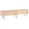 vidaXL Hochbeet 160x30x38 cm Massivholz Kiefer
