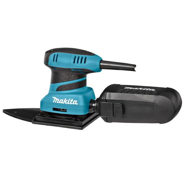Makita Schwingschleifer 200 W Blau und Schwarz