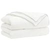 vidaXL Bettdecke TRIER 135x200cm 4 Jahreszeiten 140+220GSM Wei&szlig;