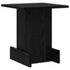 vidaXL Beistelltisch Schwarz Eichen-Optik 35,5 x 35 x 40 cm