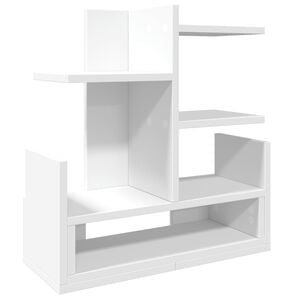 vidaXL Schreibtisch-Organizer Wei&szlig; 49x20x52,5 cm Holzwerkstoff