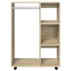 vidaXL Kleiderschrank Sonoma-Eiche 80x40x110 cm Holzwerkstoff