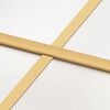 vidaXL Schiebetür Golden 76x205 cm Matt ESG-Glas und Aluminium
