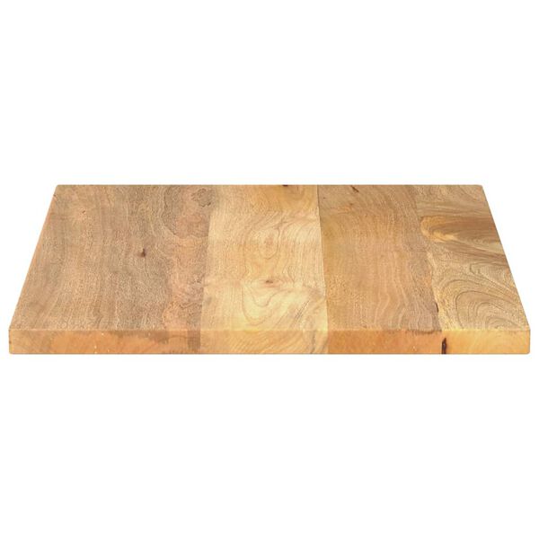 vidaXL Tischplatte 80x60x2,5 cm Rechteckig Massivholz Mango