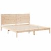 vidaXL Massivholzbett Extra Lang ohne Matratze 180x210 cm