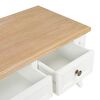vidaXL TV-Schrank Weiß 100 x 35 x 35 cm Holz
