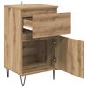 vidaXL Sideboard Artisan-Eiche 35 x 40 x 70 cm Holzwerkstoff