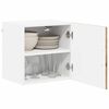 vidaXL K&uuml;chenschrank 2 pcs Artisan-Eiche 40 x 31 x 40 cm Holzwerkstoff