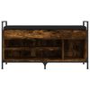 vidaXL Schuhbank R&auml;uchereiche 105,5x32x57,5 cm Holzwerkstoff