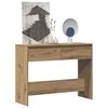 vidaXL Konsolentisch Artisan-Eiche 100x35x76,5 cm Holzwerkstoff