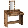 vidaXL Schminktisch mit Speicher Braun 100 x 41 x 140 cm Holzwerkstoff