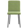 vidaXL Esszimmerstühle 2 Stk. Hellgrün Samt