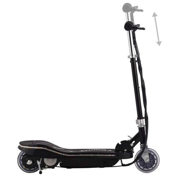 vidaXL E-Scooter mit LED 120 W Schwarz