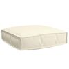vidaXL Palettenkissenset 2 pcs Creme Oxford-Stoff