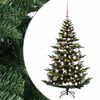 vidaXL K&uuml;nstlicher Weihnachtsbaum mit Weihnachtskugel 120 cm 150 LEDs