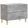 vidaXL Nachttisch Betongrau 62 x 34,5 x 48 cm Holzwerkstoff