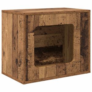 vidaXL Katzenhaus Altholz 51 x 30 x 42,5 cm Holzwerkstoff