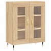 vidaXL Sideboard Sonoma-Eiche 69,5x34x90 cm Holzwerkstoff