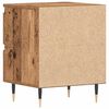 vidaXL Nachttisch 2 pcs Altholz 40 x 35 x 50 cm Holzwerkstoff