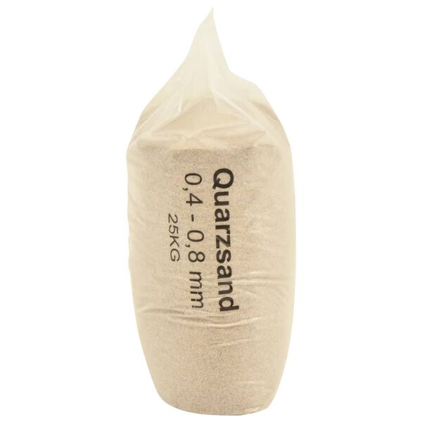 vidaXL Filtersand 25 kg 0,4-0,8 mm
