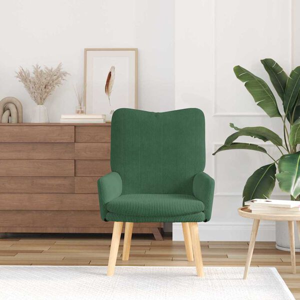 vidaXL Sessel Dschungelgr&uuml;n 63 x 67 x 94 cm Stoff