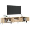 vidaXL TV-Schrank mit Schublade Sonoma-Eiche 200x25x44cm Holzwerkstoff