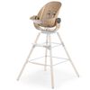 CHILDHOME Hochstuhl-Sitz Evolu Newborn Holz Natur Anthrazit