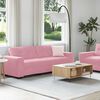 vidaXL | Sofa Set | 2 pcs Rosa 221 x 78 x 80 cm Samt