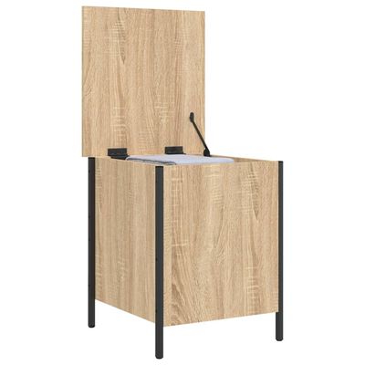 vidaXL Sitzbank mit Stauraum Sonoma-Eiche 40x42,5x50 cm Holzwerkstoff