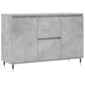 vidaXL Sideboard Betongrau 101,5x35x70 cm Holzwerkstoff