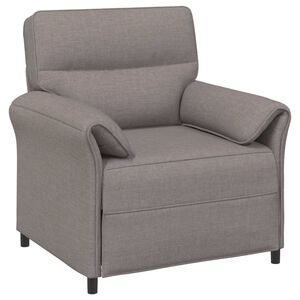 vidaXL 1-Sitzer Sofa Taupe 88 x 83 x 95 cm