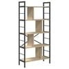 vidaXL B&uuml;cherregal 9 Ebenen 75 x 30 x 156 cm Holzwerkstoff
