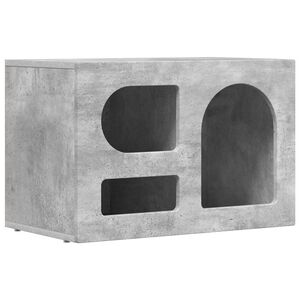 vidaXL TV-Schr&auml;nk Beton Grau 60 x 35 x 40 cm Holzwerkstoff