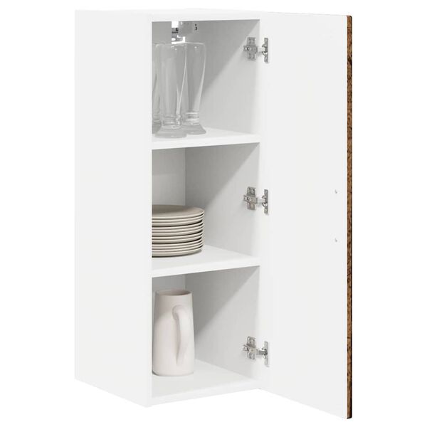 vidaXL K&uuml;chenschrank 2 pcs Altholz 30 x 31 x 80 cm Holzwerkstoff