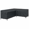 vidaXL M&ouml;belbezug 260 x 210 x 80 cm 420D Oxford Stoff L-Form Schwarz