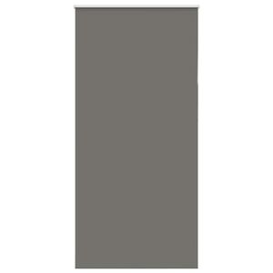 vidaXL Verdunkelungsrollo Grau 110x210cm Stoffbreite 105,7cm Polyester