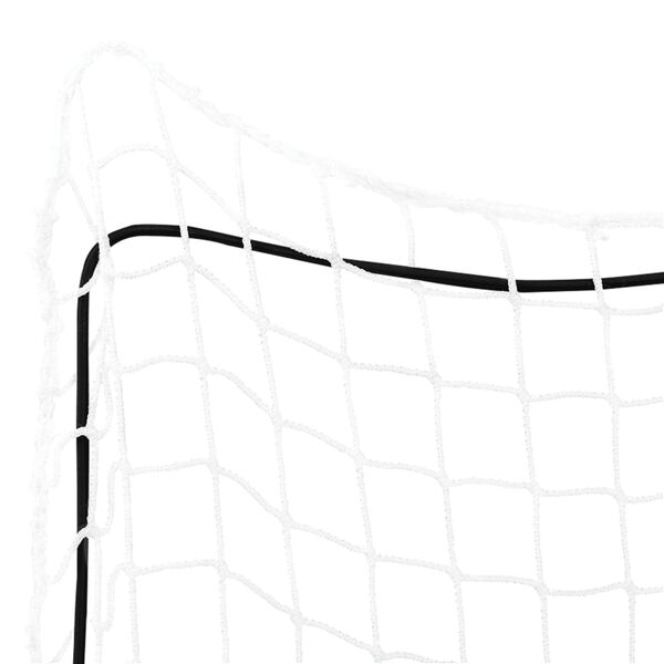 vidaXL Anhängernetz mit Gummiseil Weiß 2,7x1,5 m PP