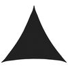 vidaXL Sonnensegel Schwarz 2 x 2 x 2 m HDPE