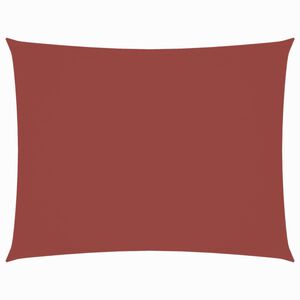 vidaXL Sonnensegel Oxford-Gewebe Rechteckig 2x4 m Terrakotta-Rot