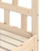 vidaXL Tagesbett Ausziehbar Wei&szlig; 90x190 cm Massivholz Kiefer