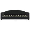 vidaXL Tagesbett Schwarz 100x200 cm Samt