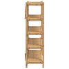 vidaXL Regal mit 5 B&ouml;den 100x40x150 cm Bambus